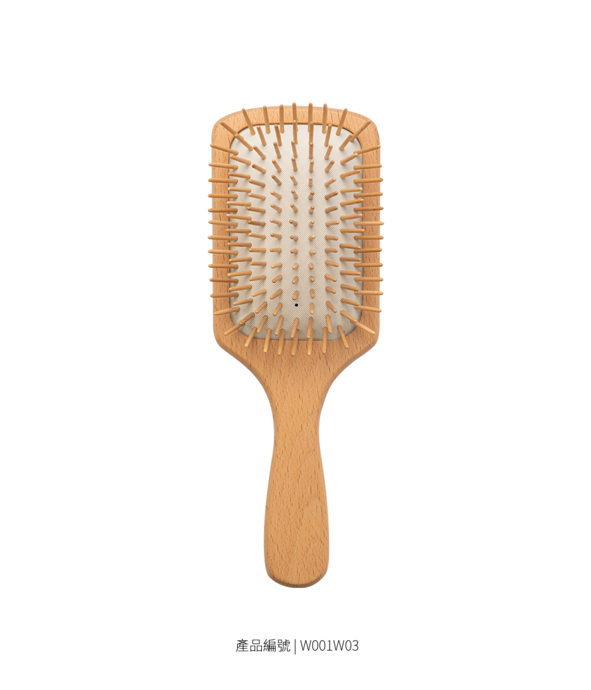 經典氣墊梳（大）｜木針