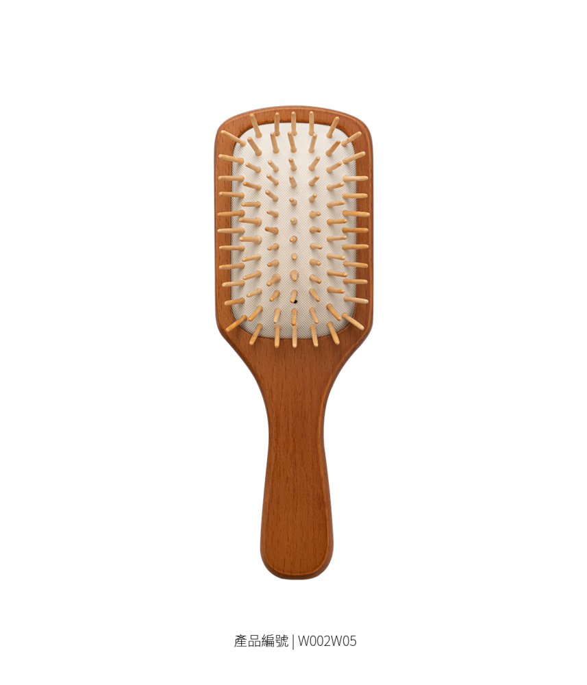 經典氣墊梳（小）｜木針