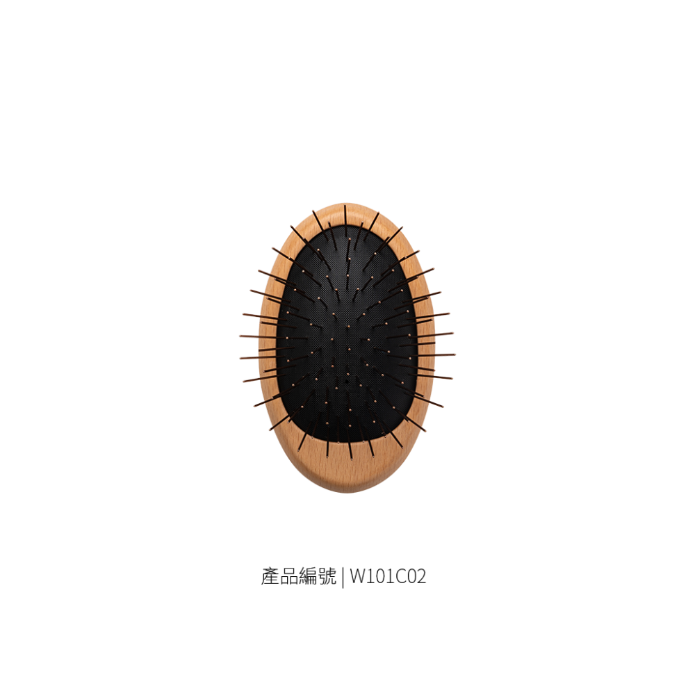 掌型氣墊梳｜不鏽鋼針