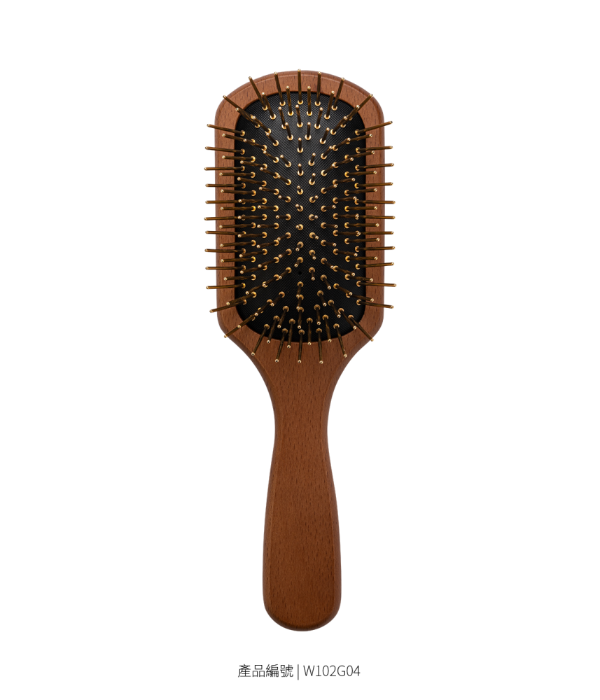 經典氣墊梳(中)|黃金針