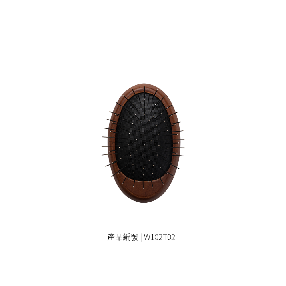 掌型氣墊梳｜不鏽鋼針