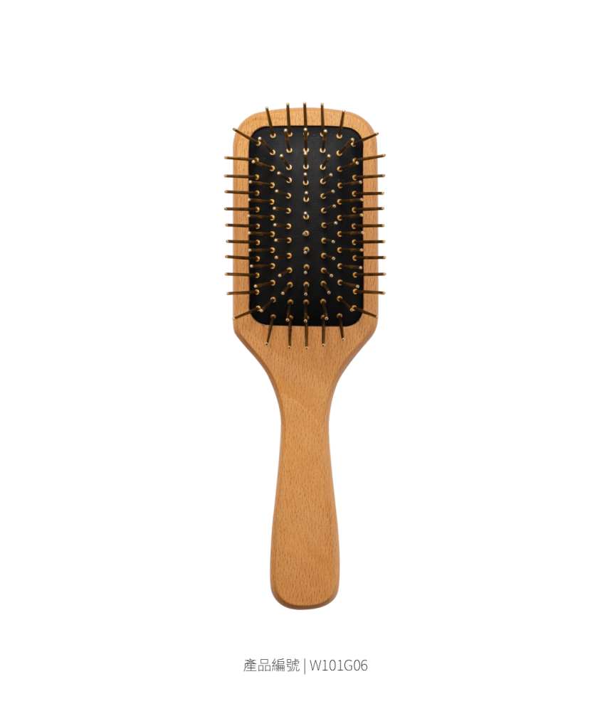 經典氣墊梳（小加長）｜黃金針
